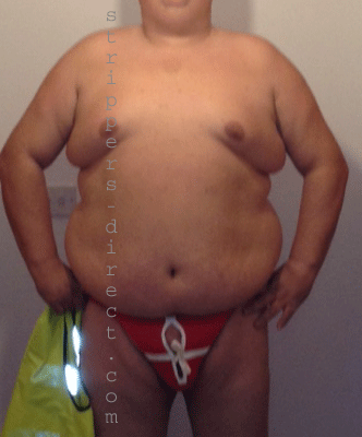 overweight, oversized, outsided stripper in Mold, Crewe, Winsford. Roly poly man in Warrington, Ellesmere Port, Denbigh.